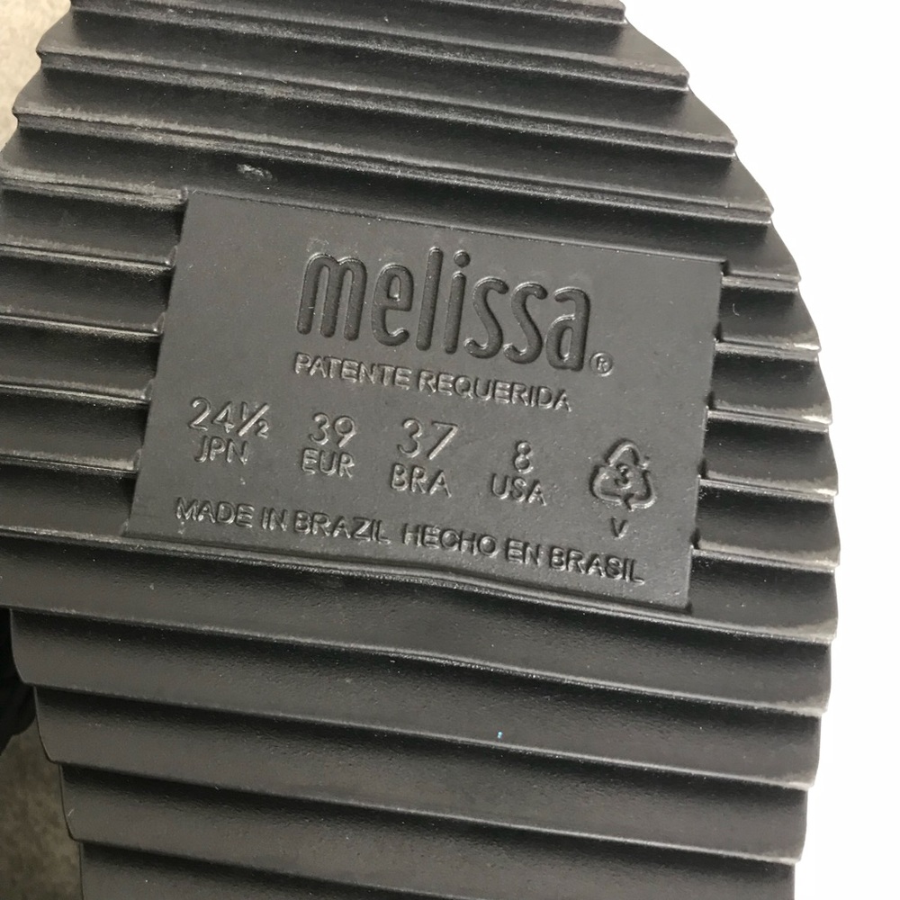 Melissa Salinas Jelly Hotness Black Sandals - Picture 8 of 8